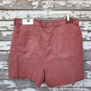 American Eagle AE highest rise mom shorts size 18 NWT